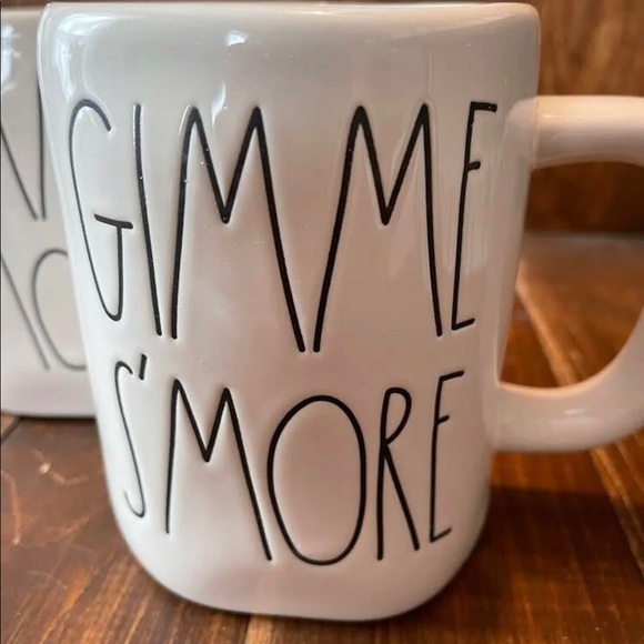 2 Rae Dunn Gimme Smores Two Sided Mugs - Picture 5 of 5